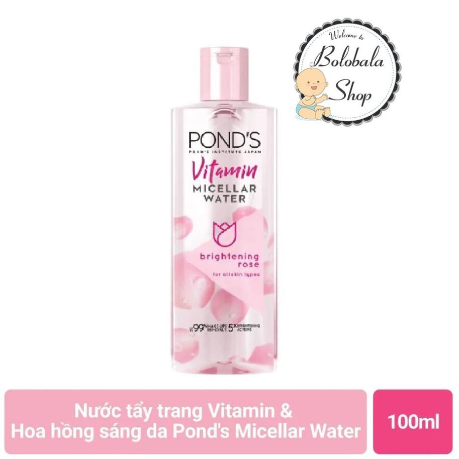 Nước tẩy trang làm sáng da Pond's White Beauty Micellar Water 100ml - hàng tặng