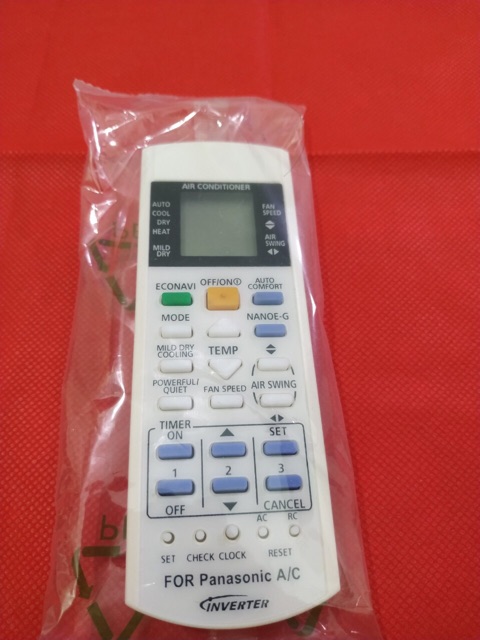 REMOTE ĐIỀU KHIỂN MÁY LẠNH ĐIỀU HOÀ PANA INVERTER NHỎ
