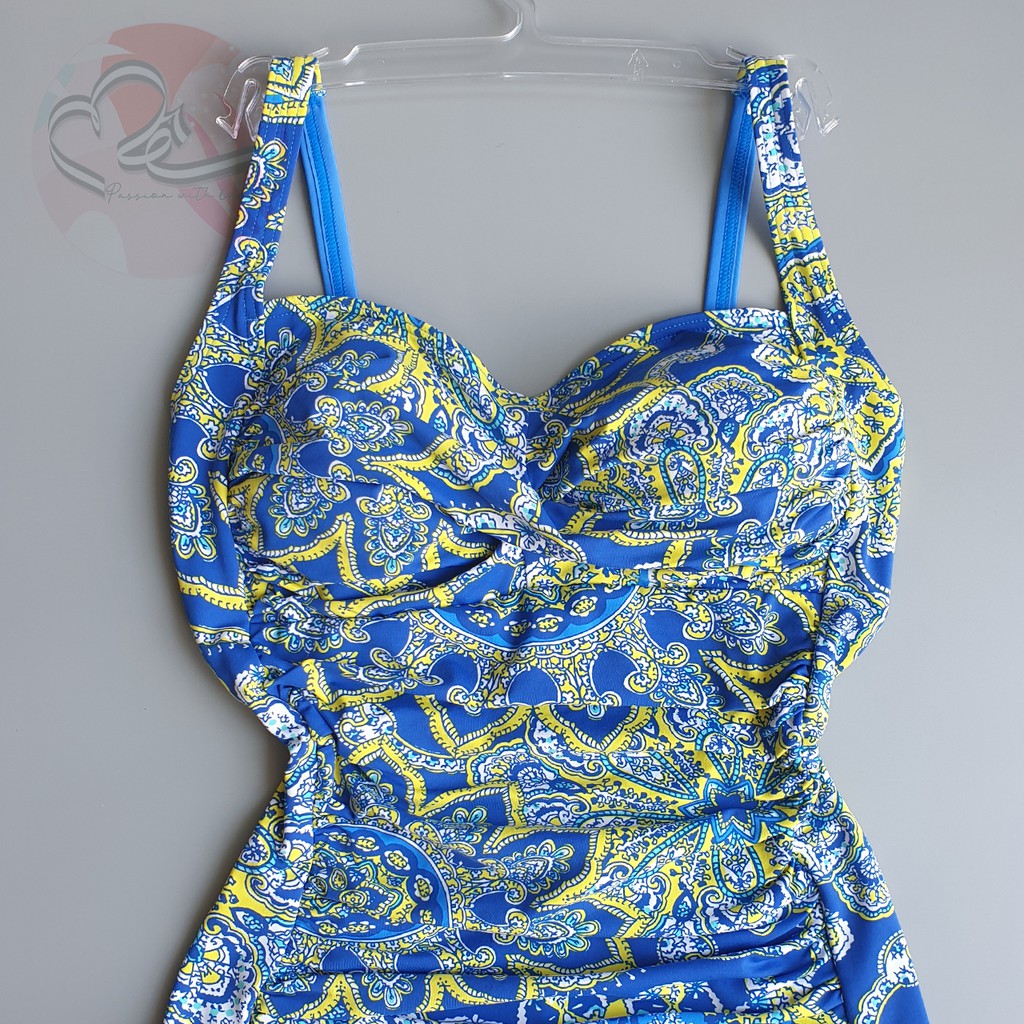 Bộ bơi liền mảnh cách điệu dây lưng xuất khẩu Ý | BigBuy360 - bigbuy360.vn