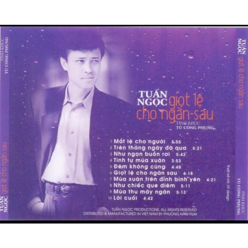Bộ 5 cd Tuấn Ngọc phono