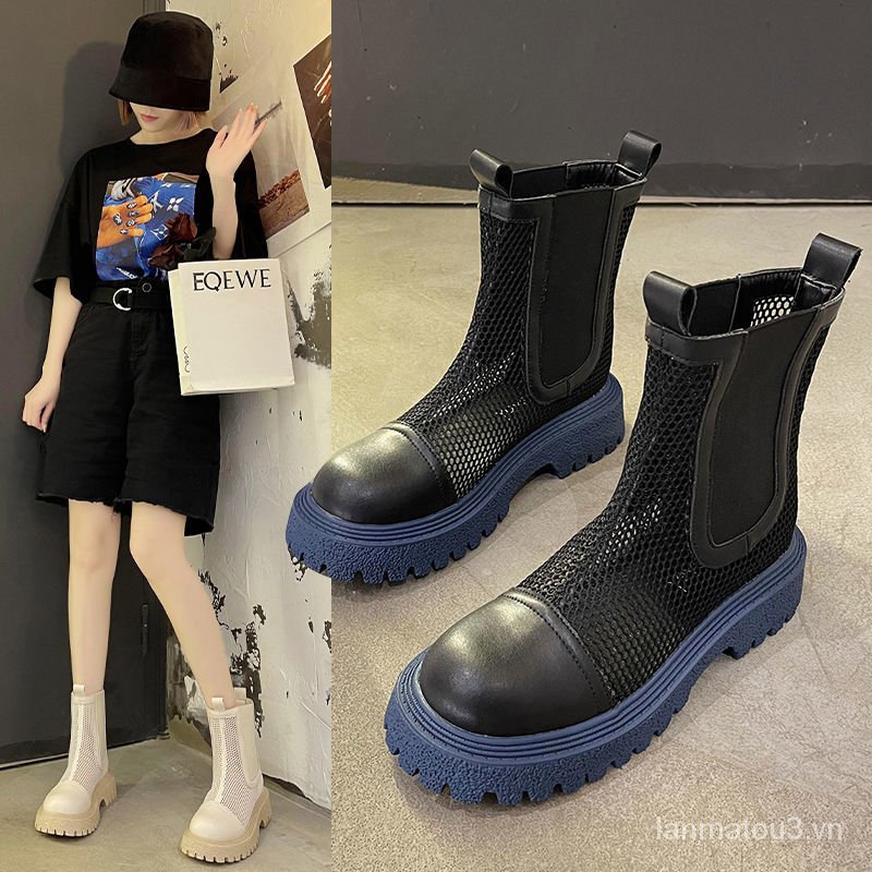 DR. MARTENS Xăng đan Đế Dày Thời Trang Hàn Cho Nữ 2021