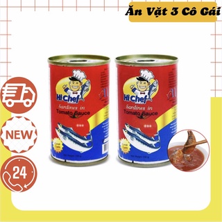 Cá mòi sốt cà hi chef đóng hộp thái lan 155gr