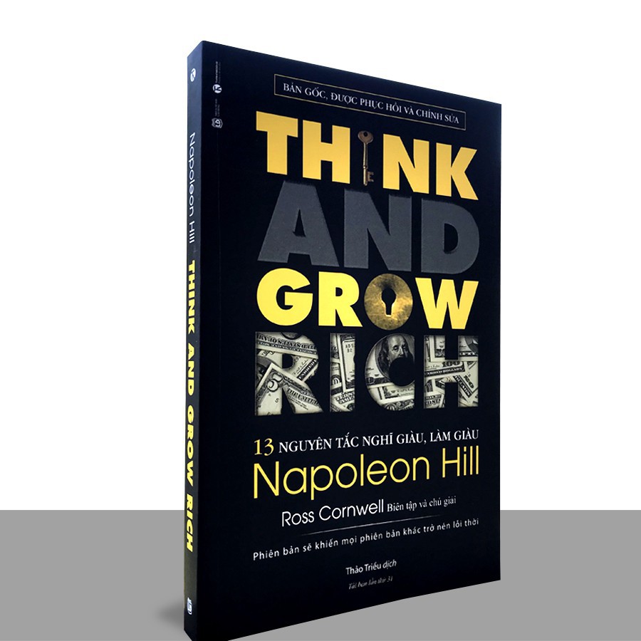 Sách 13 Nguyên Tắc Nghĩ Giàu Làm Giàu - Think And Grow Rich