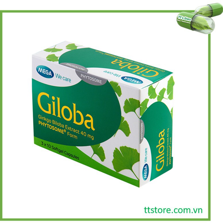 🌟[Chính Hãng] GILOBA 40 - GILOBA 120 Mega We Care - Cao lá bạch quả Ginkgo giloba