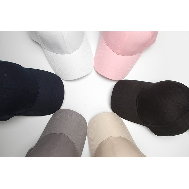 Nón kết màu trơn đơn giản thời trang mùa hè phong cách Hàn Quốc