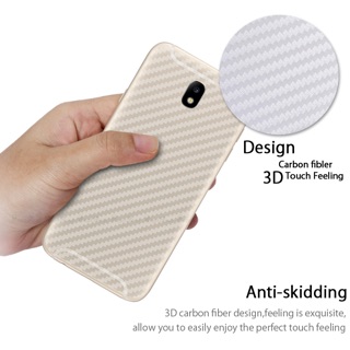 Miếng dán mặt lưng cacbon vân 3D sam sung j7pro,j7 pro