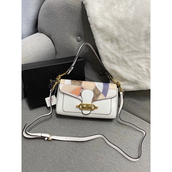 TÚI ĐEO CHÉO VÀ ĐEO VAI NỮ C0ACH SIZE 25 CÓ 2 DÂY ĐEO KHOÁ CÀI FULLBOX