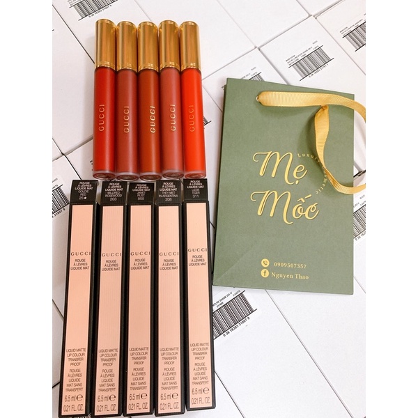 SON KEM GUCCI 208, 505, 311, 25, 203