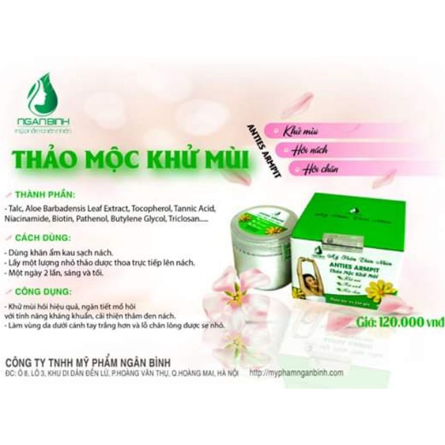 THẢO MỘC KHỬ MÙI