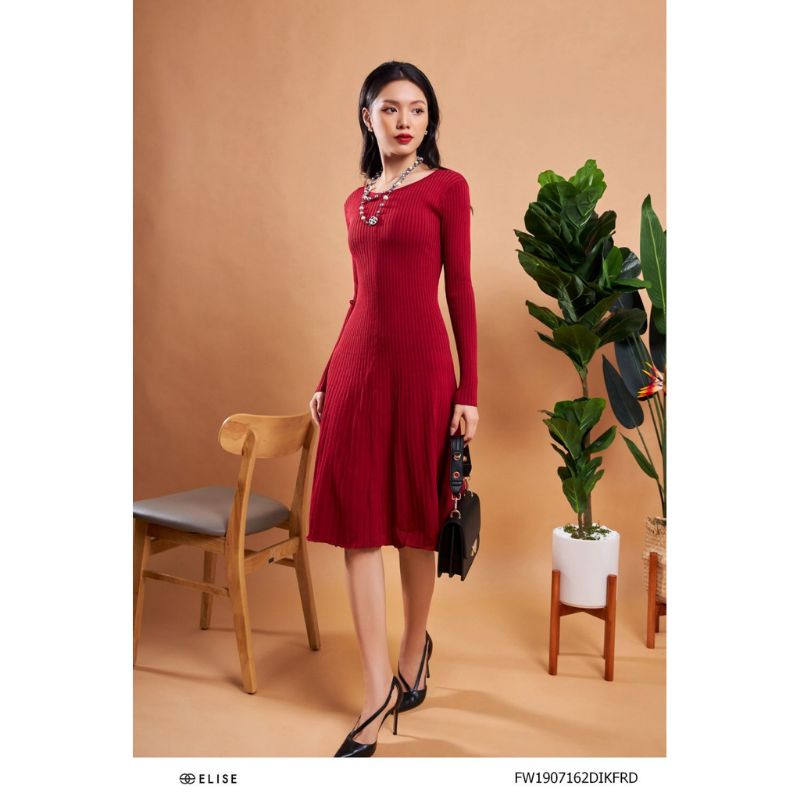 Váy len Elise newtag size L