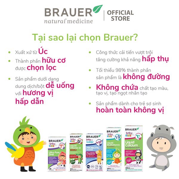 Dầu Gan Cá Tuyết Siêu Tinh Khiết Brauer 90 Viên cho bé trên 1 tuổi