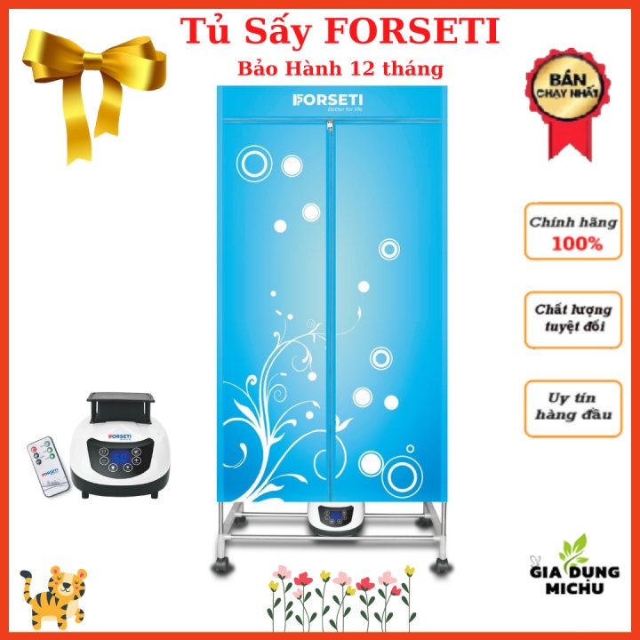 Tủ sấy quần áo ,Máy sấy quần áo Forseti FCD-568 chính hãng cao cấp dễ lắp ráp và hỗ trợ diệt khuẩn bảo hành 12 tháng_MC1
