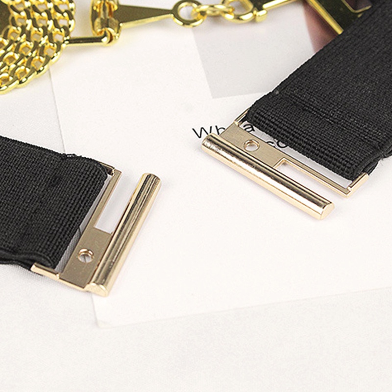 Thắt Lưng Polyester Mỏng Co Giãn Phong Cách Cổ Điển Cho Nữ