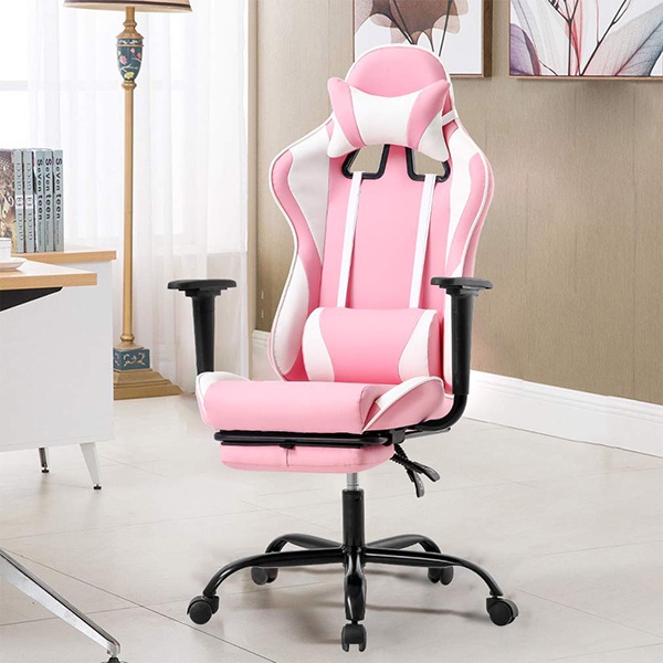 Ghế gaming MW7188 có đệm massage xuất khẩu mỹ thương hiệu MW FURNITURE