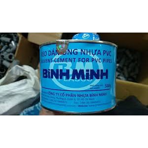 Keo dán ống nhựa Bình Minh Lon ( 200g - 500g)