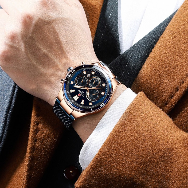 Đồng Hồ Nam Reward KT82003 SLIVER Chính Hãng 2022 NEW Bảo Hành 12 Tháng Top Brand Luxury II Made in HongKong | BigBuy360 - bigbuy360.vn