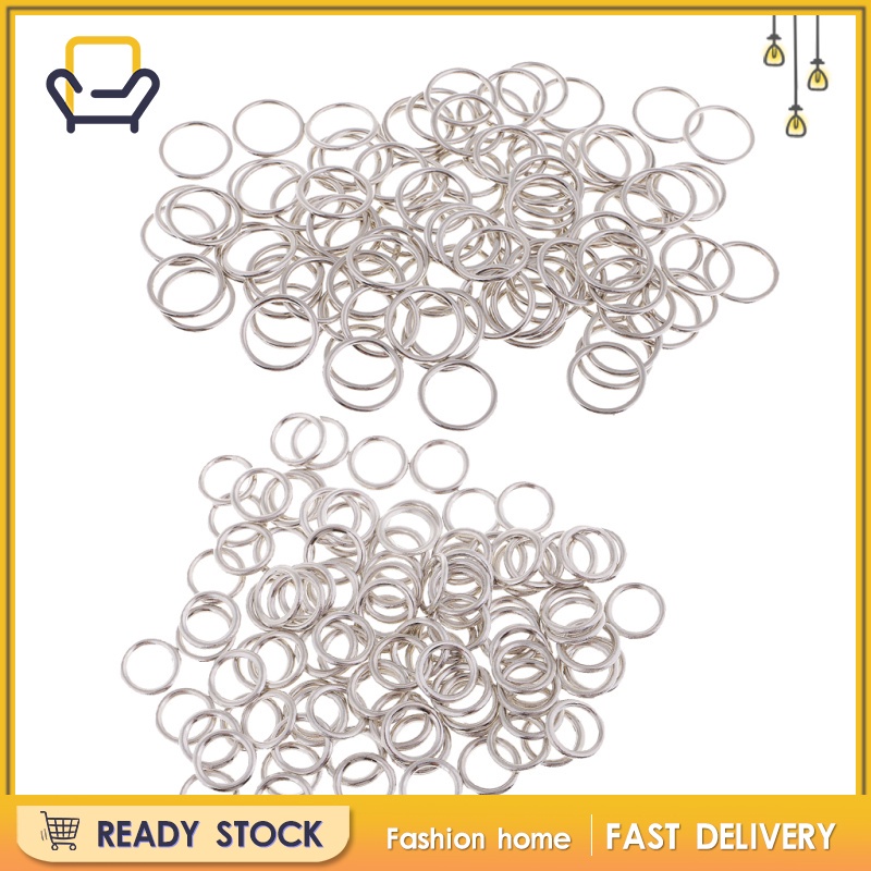 Set 100 Kẹp Dây Áo Ngực Hình Chữ O 8mm Happi2ness