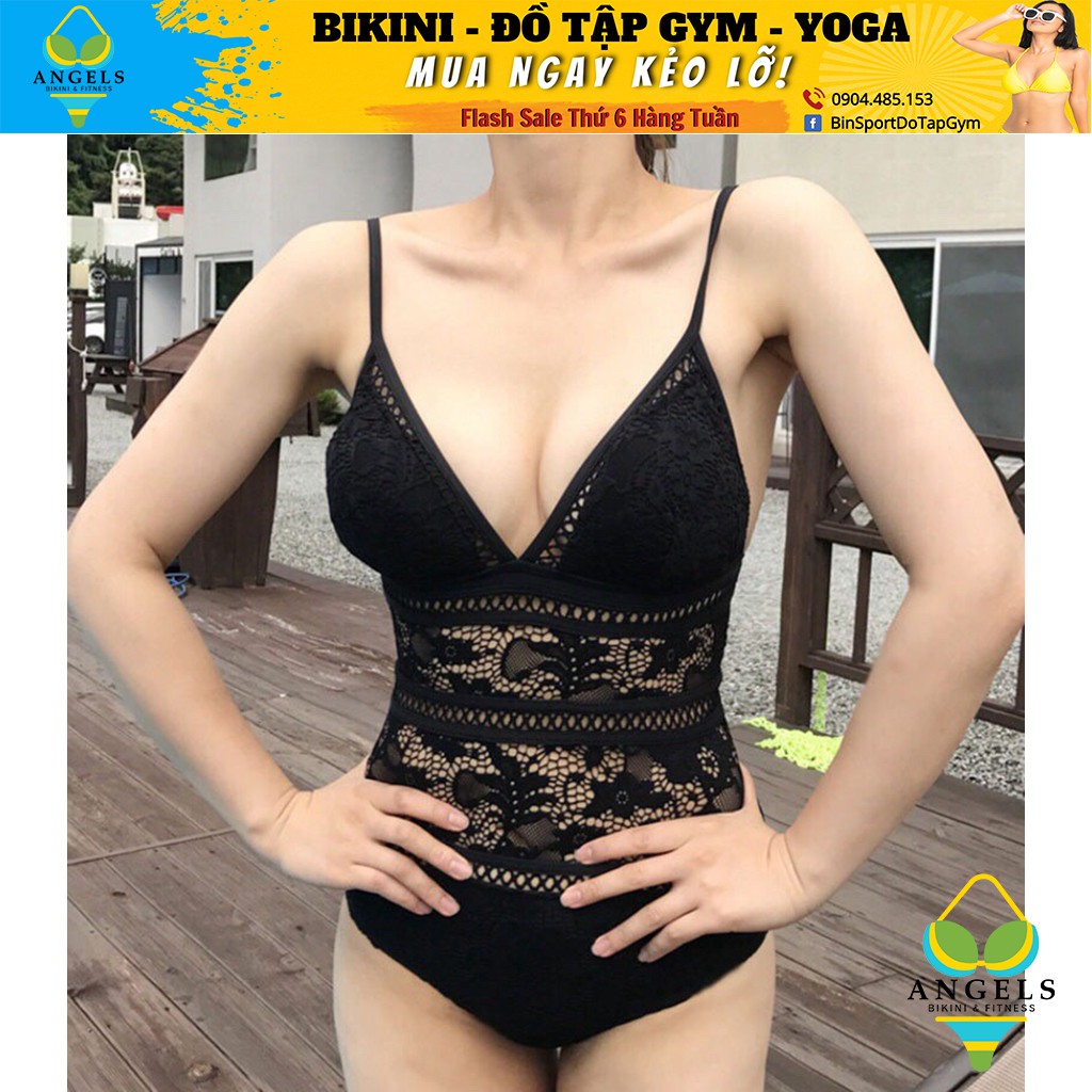 Bikini,Bộ Đồ Bơi Body Ren 2 Màu Trắng, Đen Siêu Đẹp, Hàng Nhập,BHN008 | BigBuy360 - bigbuy360.vn