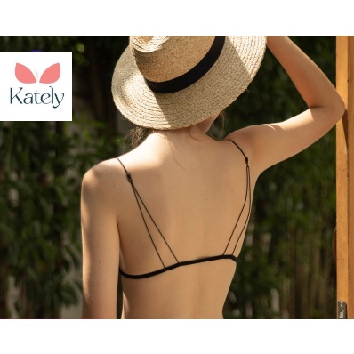 Áo bra dây mảnh, không gọng, khoe lưng quyến rũ, chất liệu cotton mềm mịn, thấm hút mồ hôi, co giãn tốt | BigBuy360 - bigbuy360.vn