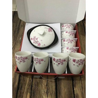 Bộ bàn ăn 9 món có nồi đất DongHwa Hàn Quốc