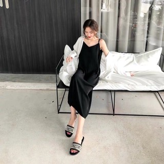 dép lê dior đế dập logo ( hàng sẵn)