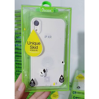 Ốp lưng silicone dẻo trong suốt iPhone XR chính hãng Ou Case, Vu Case