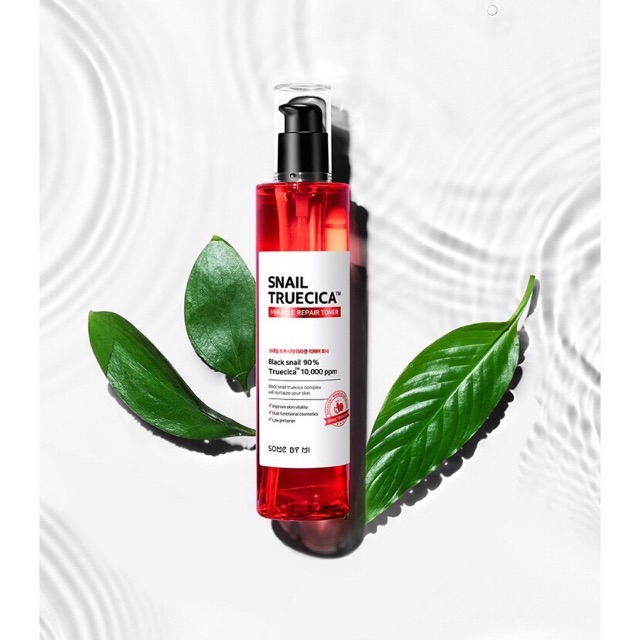 [Chính Hãng] Toner Ốc Sên Mờ Sẹo, Phục Hồi Da Snail Truecica Some By Mi Fullsize 135ml