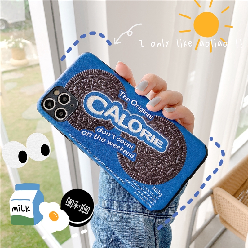 Ốp điện thoại in hình bánh oreo cho iPhone 7/8 Plus / X / XS / XR / XS MAX / 11/11 PRO / 11 Pro MAX / SE2 | BigBuy360 - bigbuy360.vn