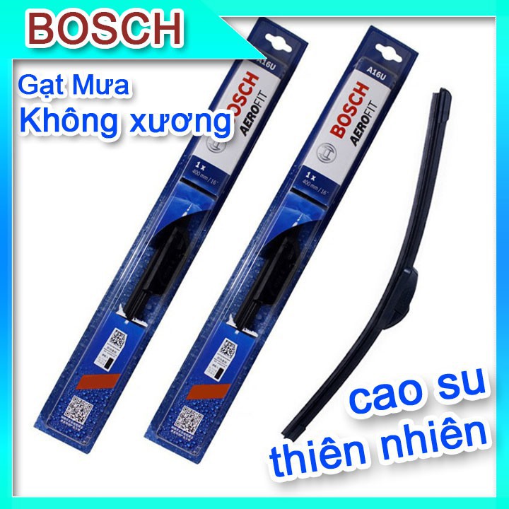 [LOẠI 1] [Free Ship]💰Gạt mưa BOSCH chính hãng không xương