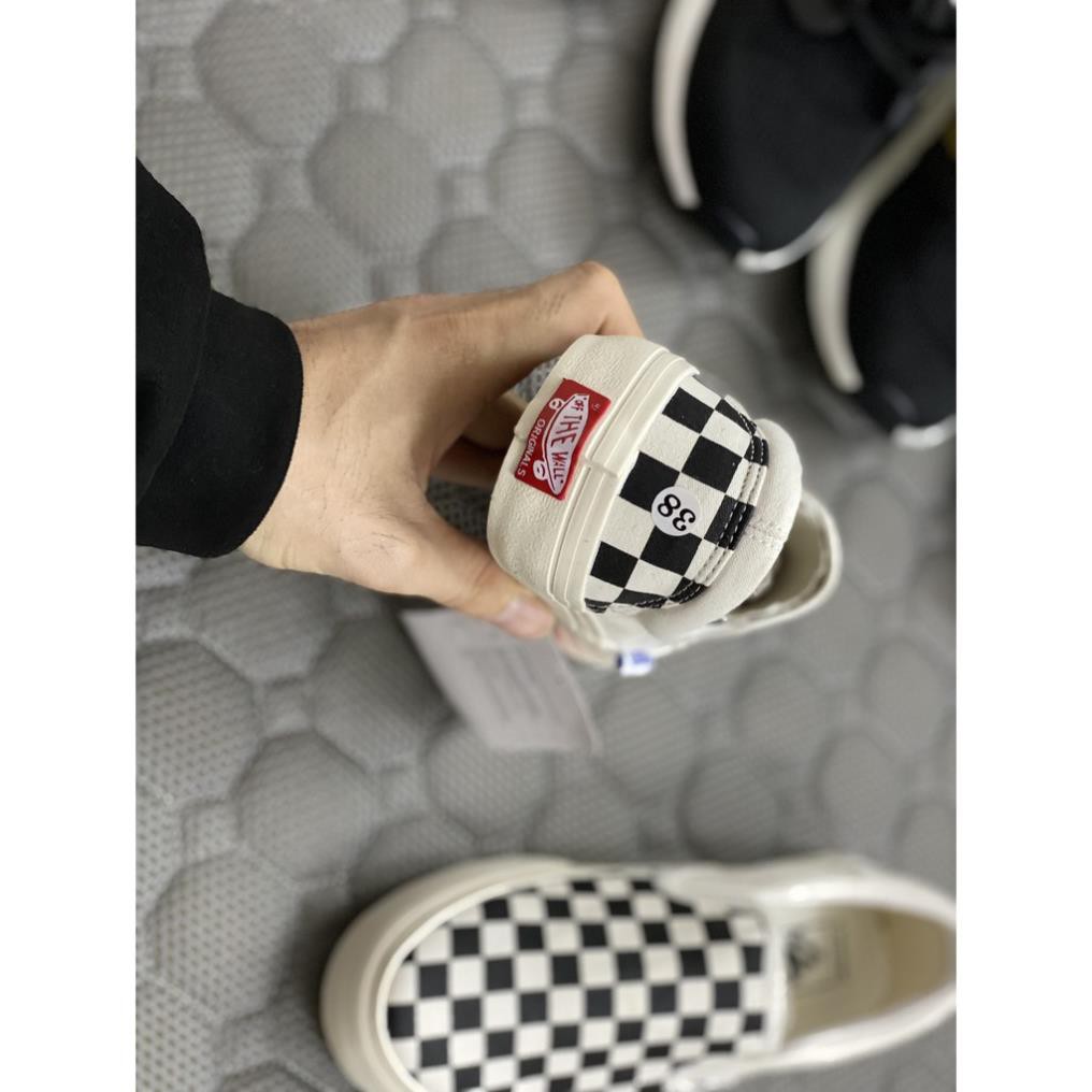 [FREE SHIP+ VIDEO- ẢNH TỰ CHỤP]  Giày 𝐕𝐀𝐍𝐒 Caro, 𝐕𝐀𝐍𝐒 Vaul Old Skool Đen Cực Hot 2021 | BigBuy360 - bigbuy360.vn