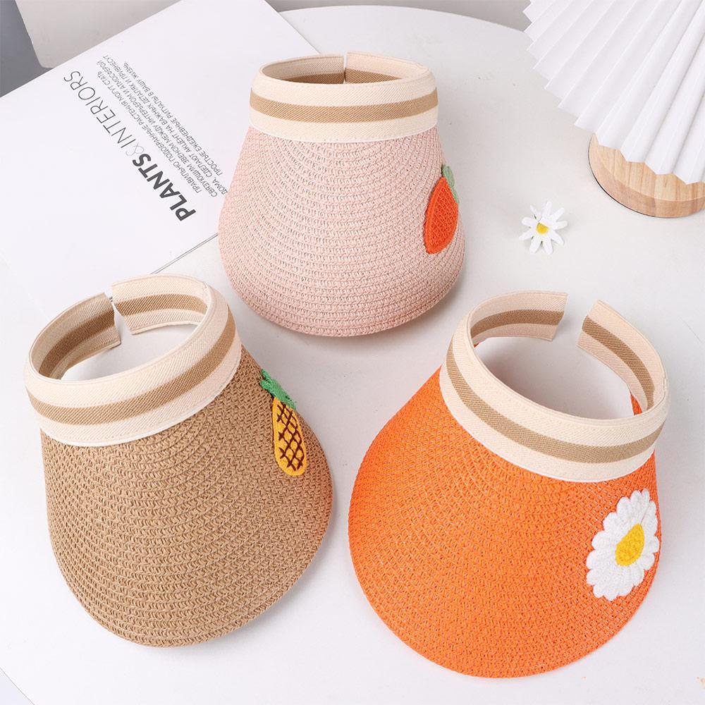 Mũ Lưỡi Trai Nửa Đầu Che Nắng Thời Trang Đi Biển Mùa Hè Cho Bé