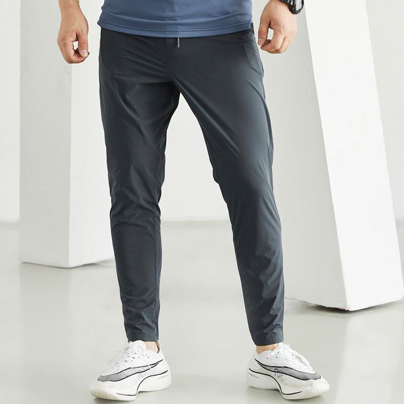 Quần Legging Thể Thao Bằng Lụa Mát Thời Trang Mùa Hè Dành Cho Nam