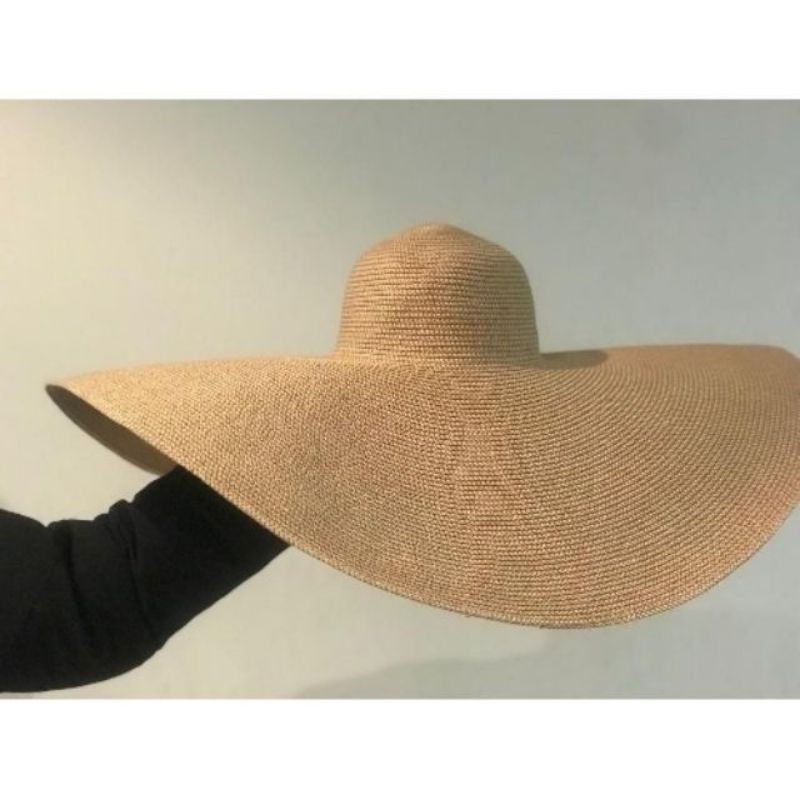 Nón Cói Buông Vành Nón Cói Chuông Siêu Rộng Đi Biển Siêu Độc Siêu Lạ, Kèm Feedback_Summer Straw Hat