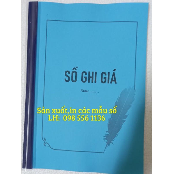 Sổ ghi giá hàng hóa