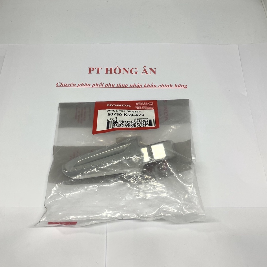 Cục nhôm gác chân sau  Vario 2018, Click 2018 nhập khẩu chính hãng Honda Indonesia - PT HỒNG ÂN