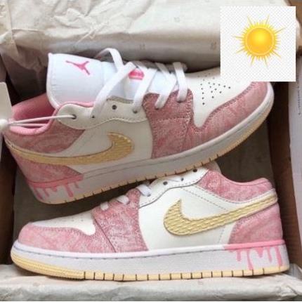 ✍️🤳 Giày Nike Hồng Vảy Sơn , Jodan JD1 Hồng Vảy Sơn Nữ FullBox ✍️🤳