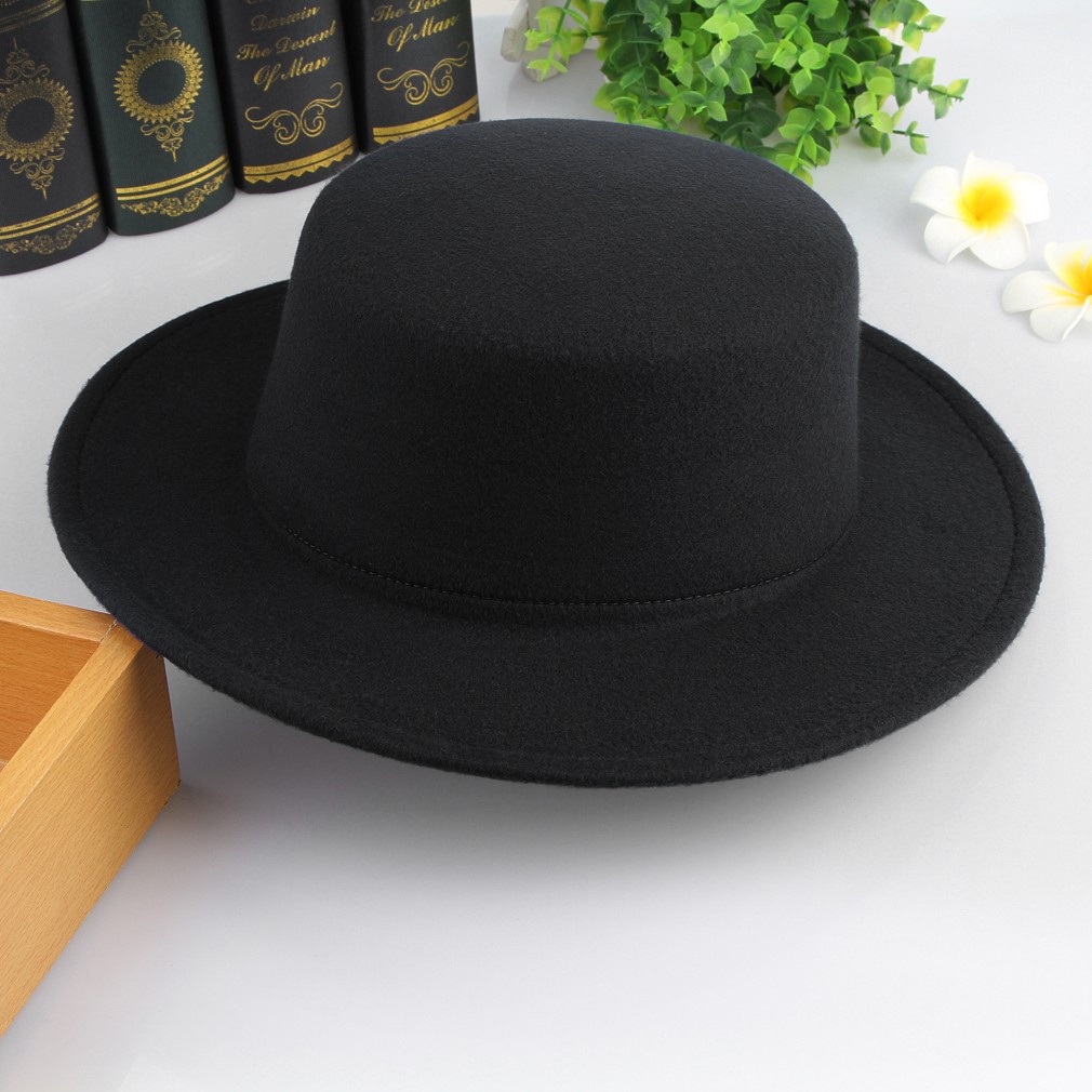 Mũ vành vải len phong cách Anh Quốc thời trang cho nam / nữ