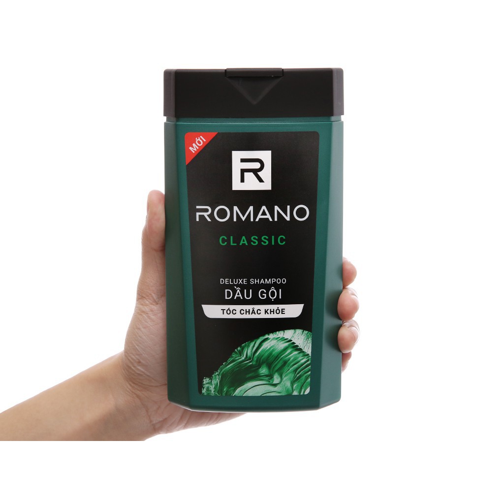 [Mã DAIL01120 giảm 15% đơn từ 60K] Dầu gội hương nước hoa Romano Classic 380g