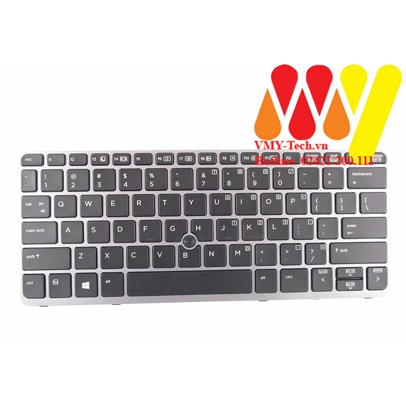 Bàn phím laptop HP EliteBook 820 G1, 820 G2, 720 G1, 720 G2, 725 G2 NEW 100%
