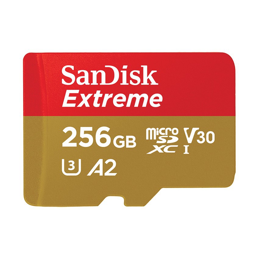 Thẻ nhớ MicroSDXC SanDisk Extreme 256GB A2 ~ 190MB/s - Bảo hành 5 năm