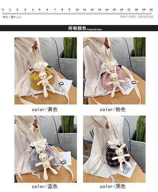 Túi Xách Nữ Vải Bạt Thời Trang Hàn