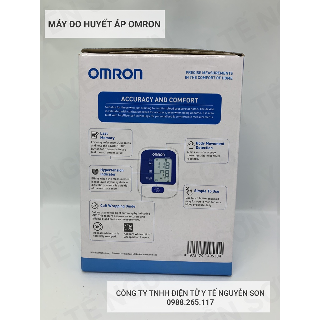 Máy đo huyết áp Omron HEM-8712
