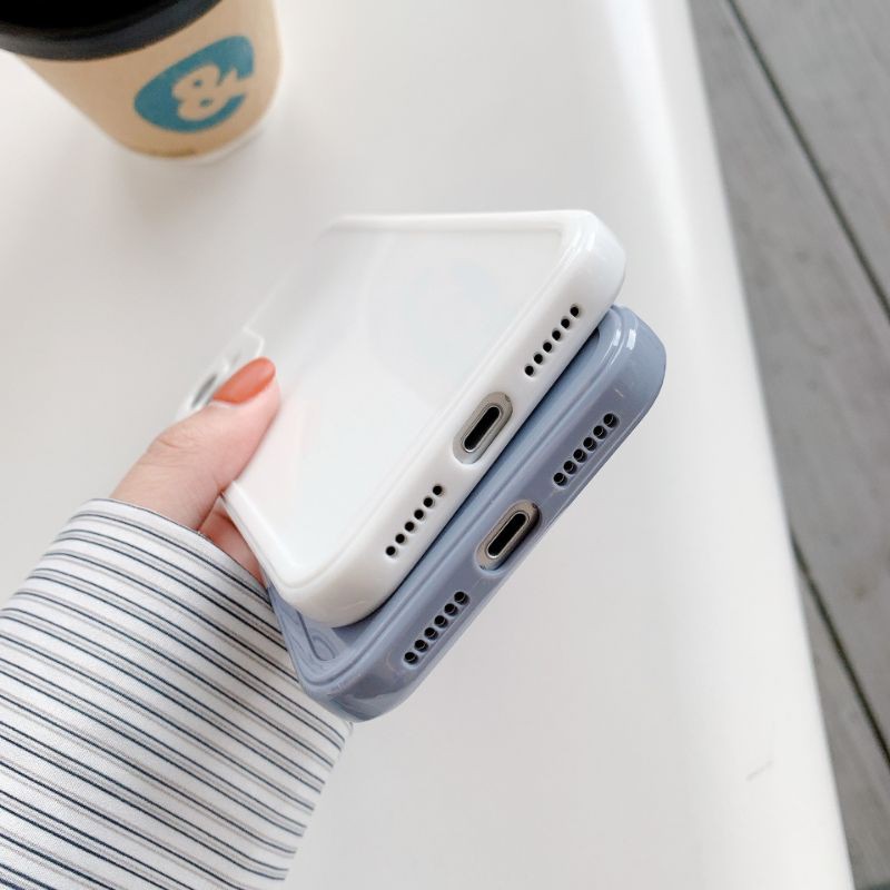 Ốp dẻo màu vuông IPHONE 12promax/12pro/12/11promax/11/xsmax/x/8plus/7plus