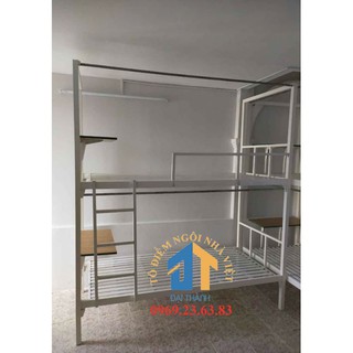 Giường sắt homestay ngang 1m dài 2m nhiều màu