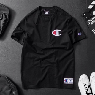 ÁO THUN NAM NỮ CHANPION CÓ BIGSIZE TRẮNG ĐEN
