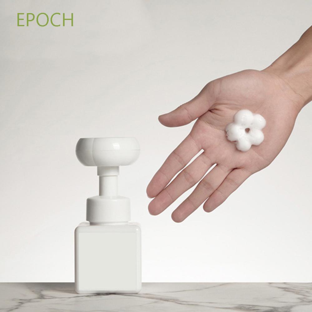 Chai rỗng đựng dầu gội sữa tắm tạo bọt hình hoa có thể đổ đầy lại nhiều màu sắc cỡ 250ml tiện dụng cho nhà tắm EPOCH