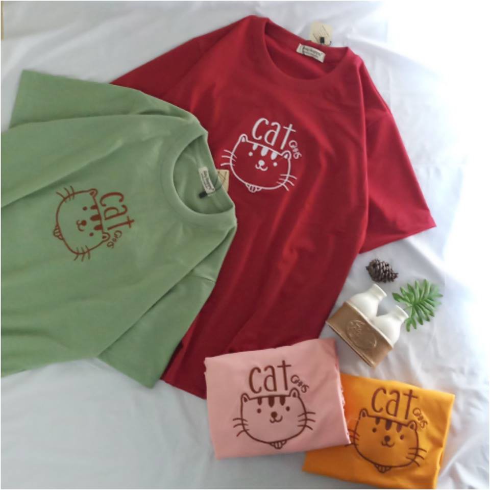 Áo thun Unisex Freesize cat