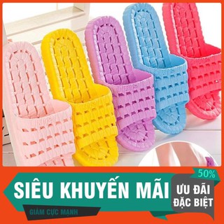 Dép đi trong nhà tắm văn phòng xốp lỗ siêu bền, siêu nhẹ (nhẹ hơn dép nhựa), siêu rẻ, chống trơn trượt
