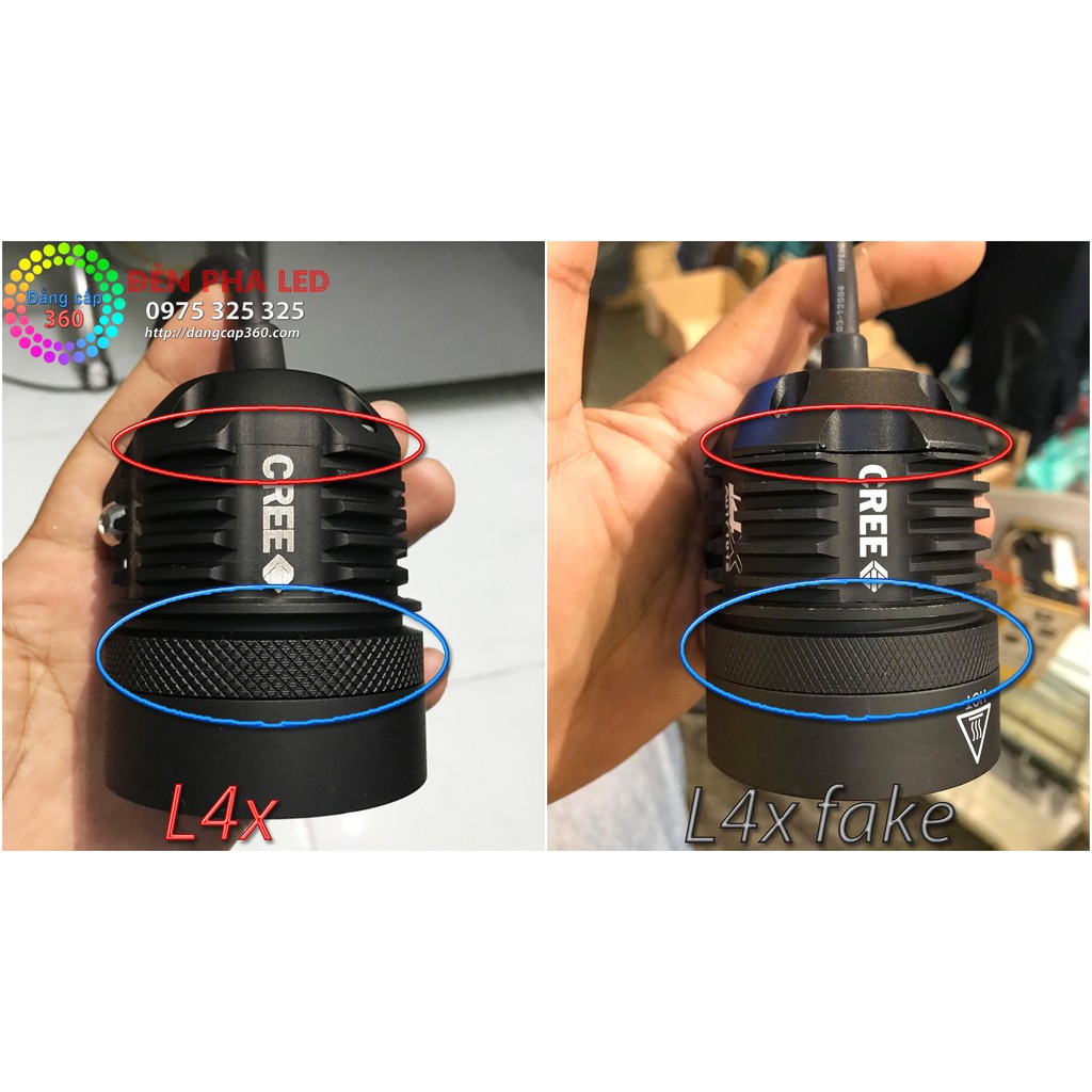 CHÍNH HÃNG - Đèn trợ sáng L4x xml2 (tỏa) 40W - BH 12 tháng - hàng XỊN