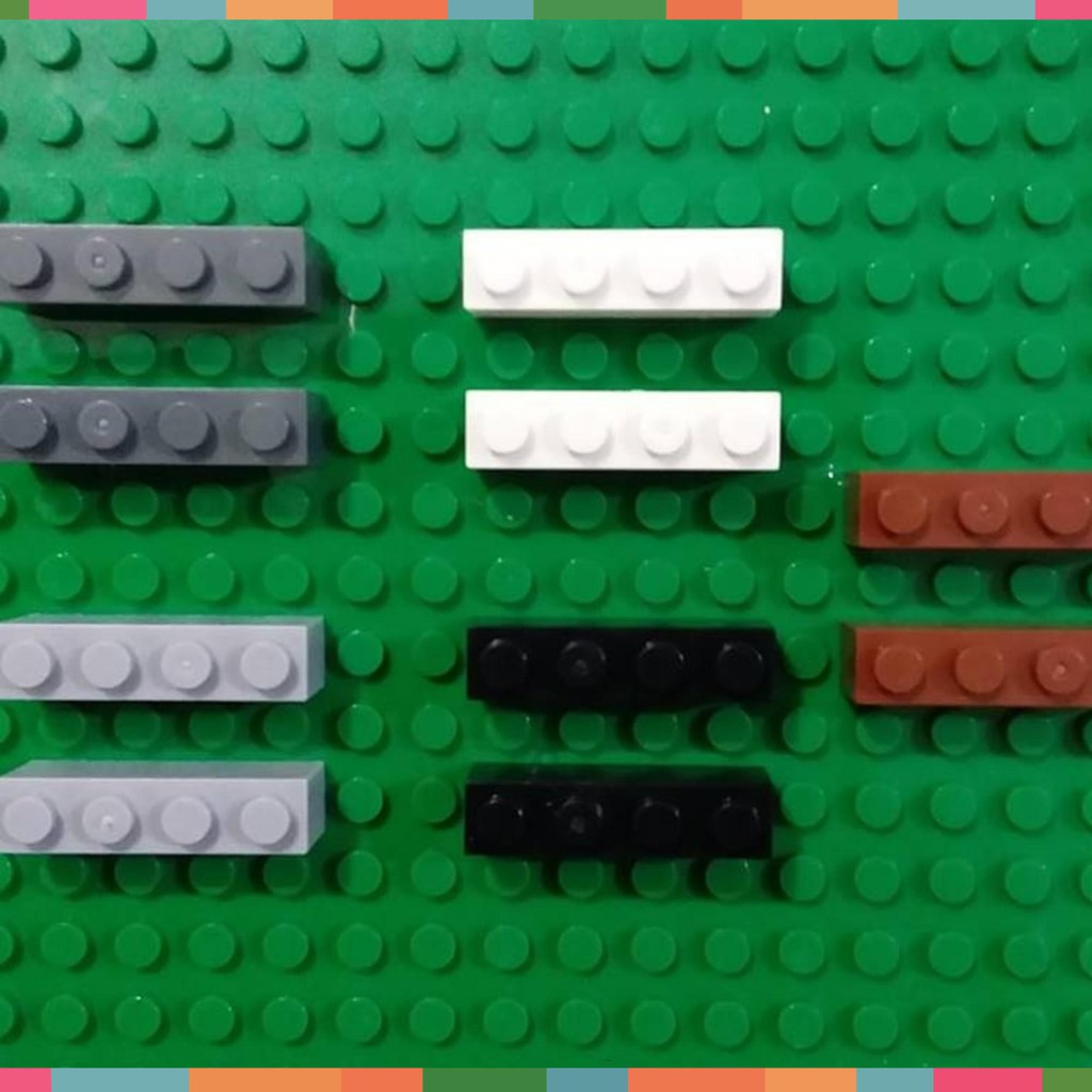 Đồ Chơi COMBO 100gram Gạch 1x4x3(H) NO.027 - Phụ Kiện MOC Brick